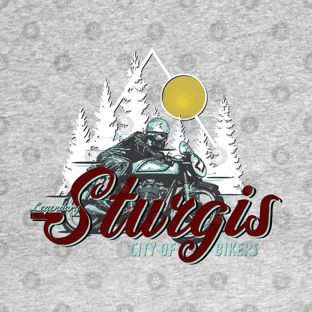 Legendary Sturgis City of Bikers by PincGeneral